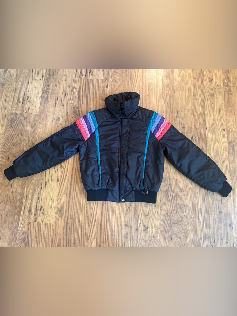 Vintage White Stag Ski Jacket Size Medium